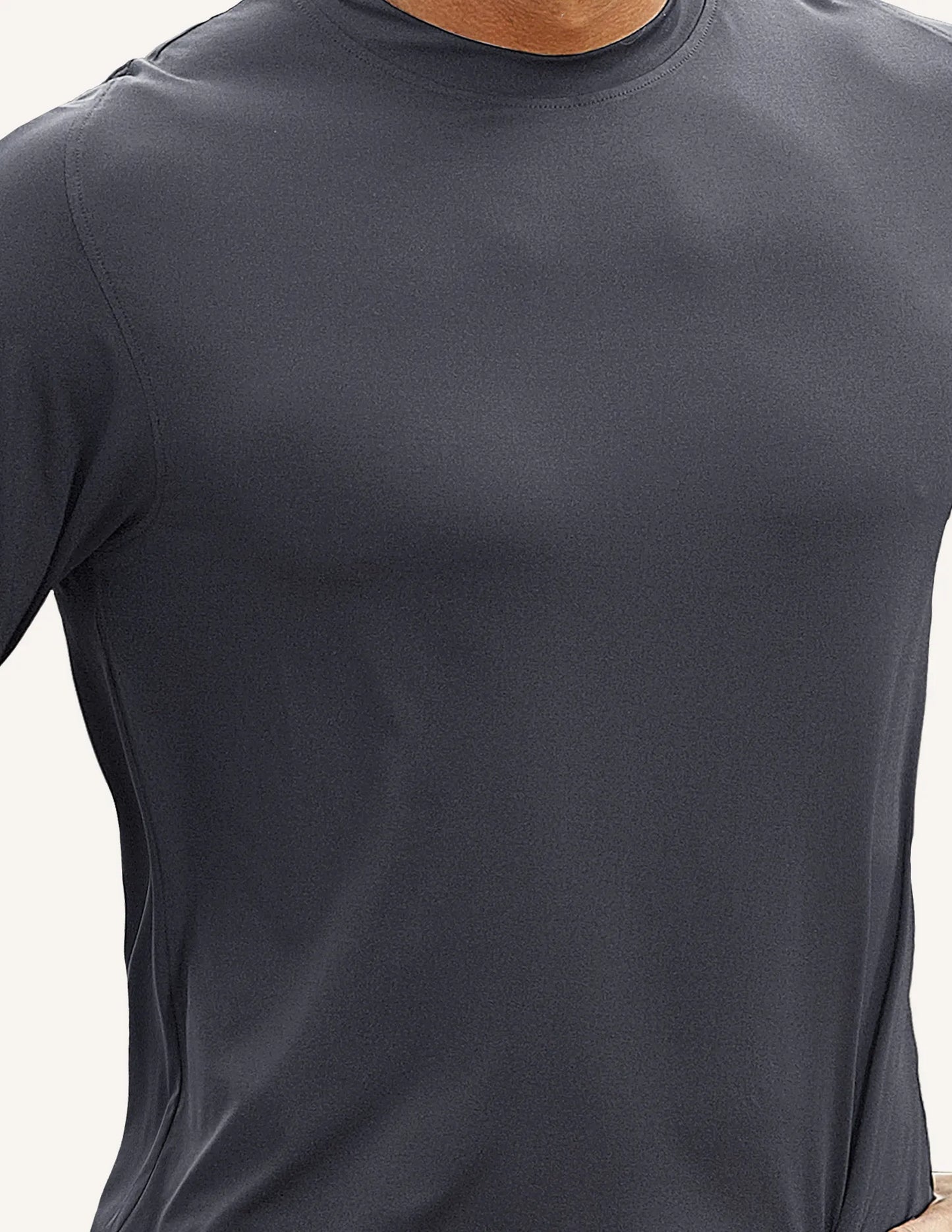 Pro Celebrity Men's Catalyst Crew Neck T-Shirt, Graphite, X-Large (Clearance)