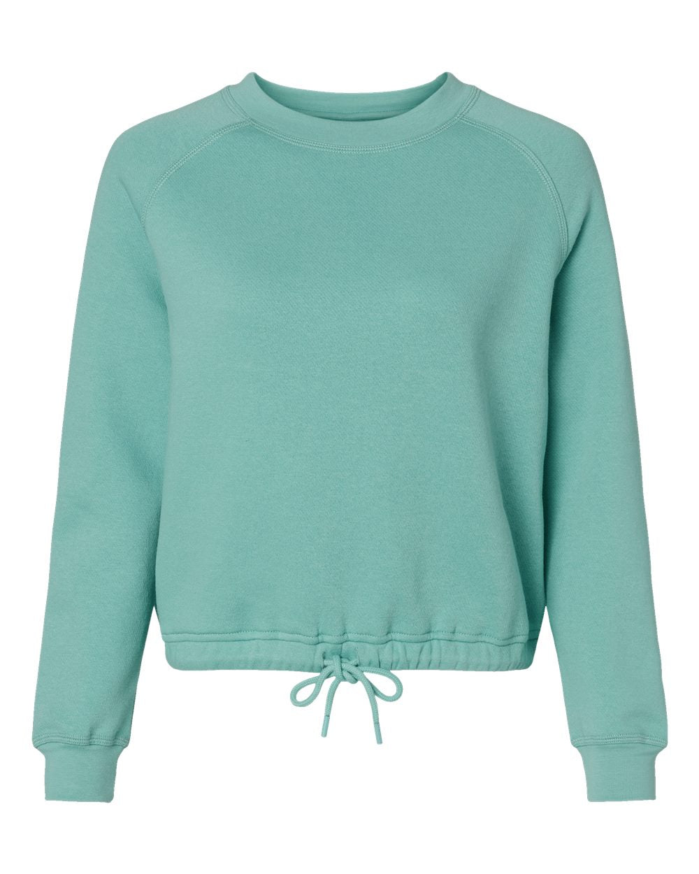 LAT Women's Relaxed 3-End Boxy Fleece Crewneck Sweatshirt