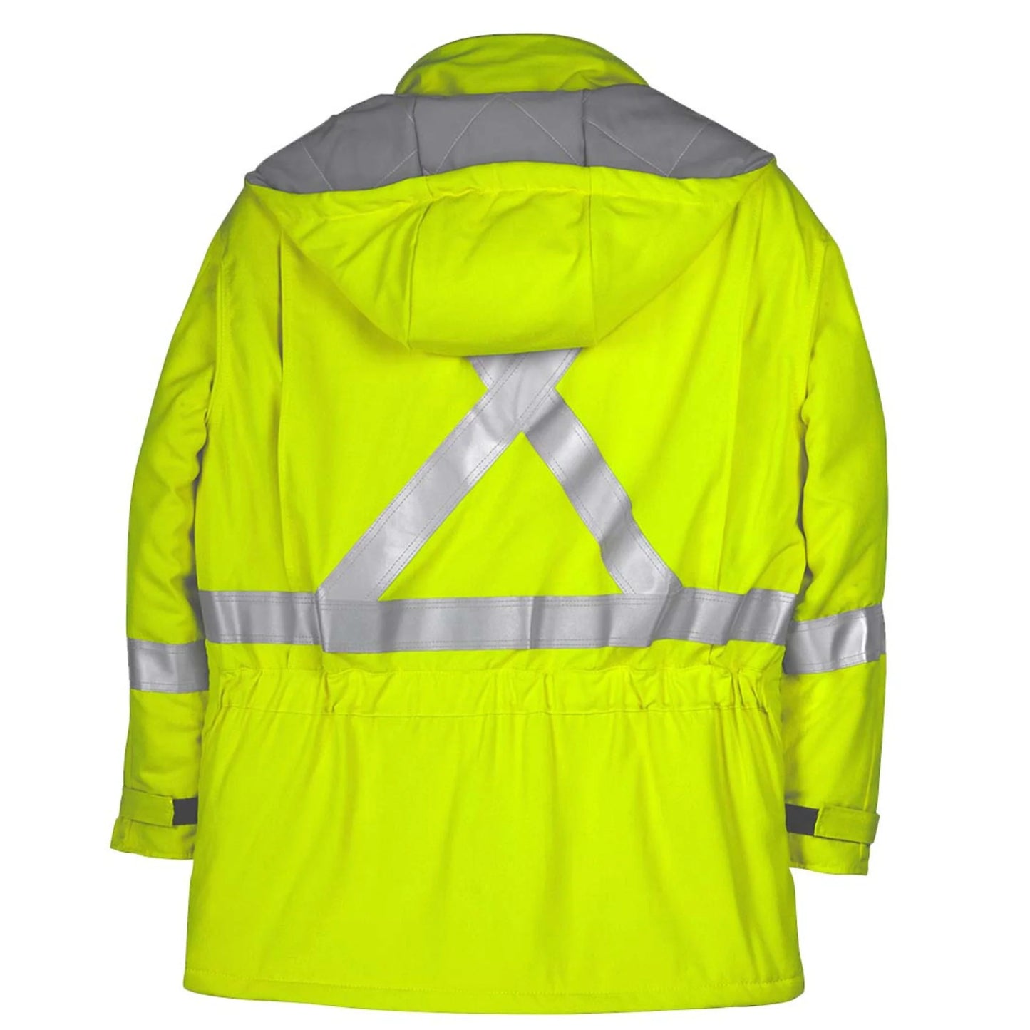 Big Bill Flame Resistant High Visibility Winter Parka -Yellow -M308TY7