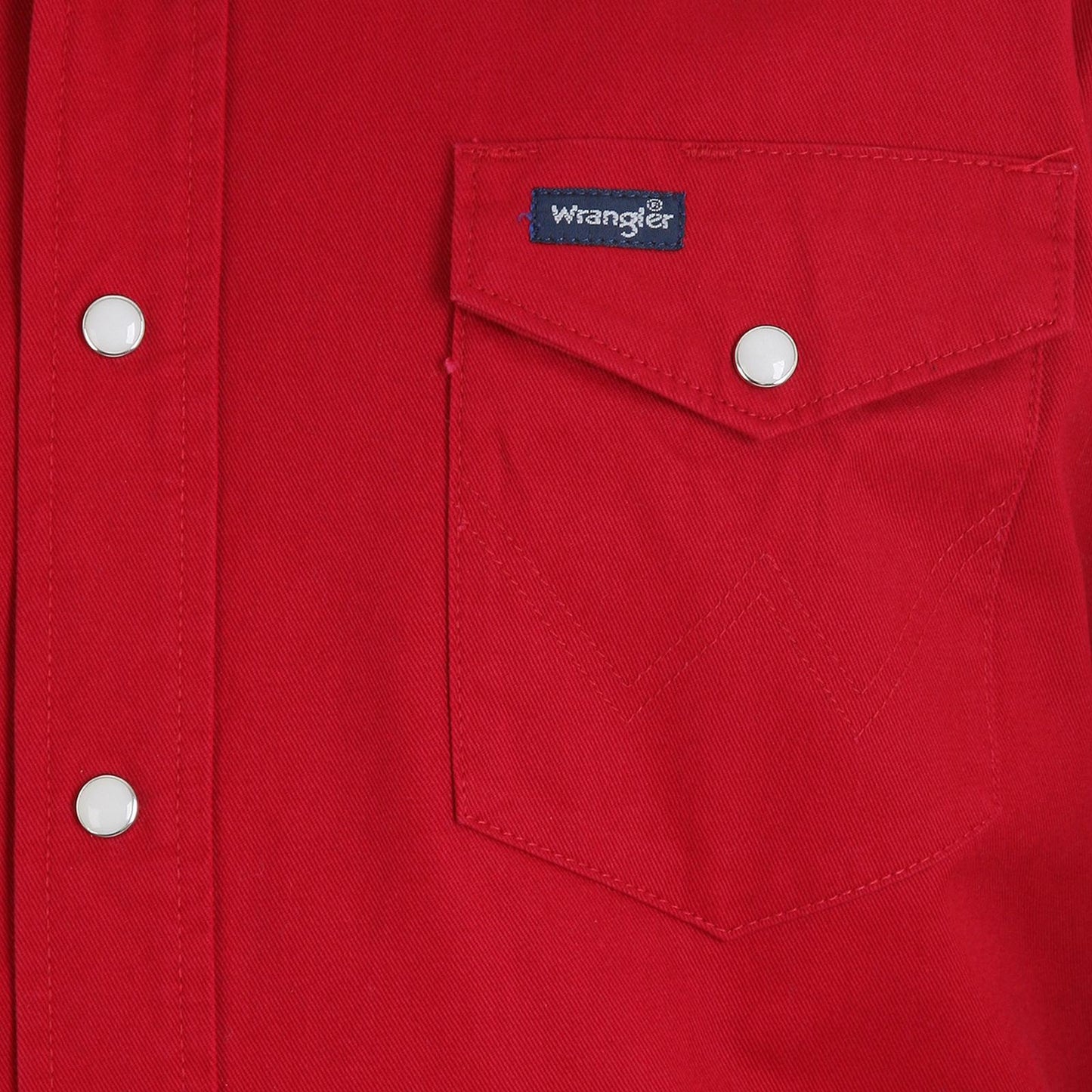 Wrangler® Men's Authentic Cowboy Cut® Work Shirt - Red