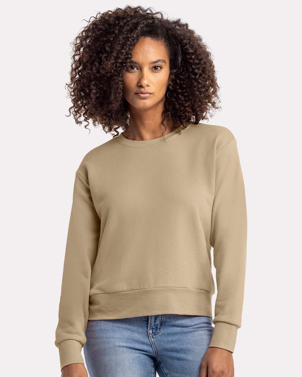 Next Level Women's Laguna Sueded Sweatshirt