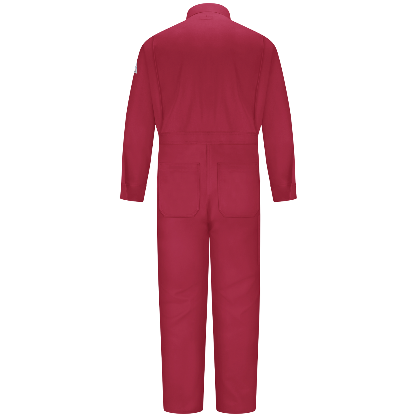 Bulwark® Men's Midweight Excel FR Premium Coverall - CEB2 - Color: Medium Grey - Red