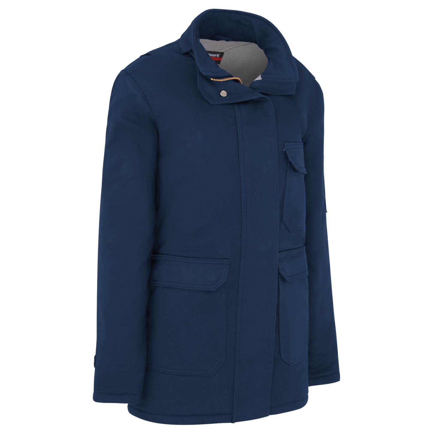 Bulwark Women's Heavyweight Excel FR® ComforTouch® Insulated Deluxe Parka-Navy