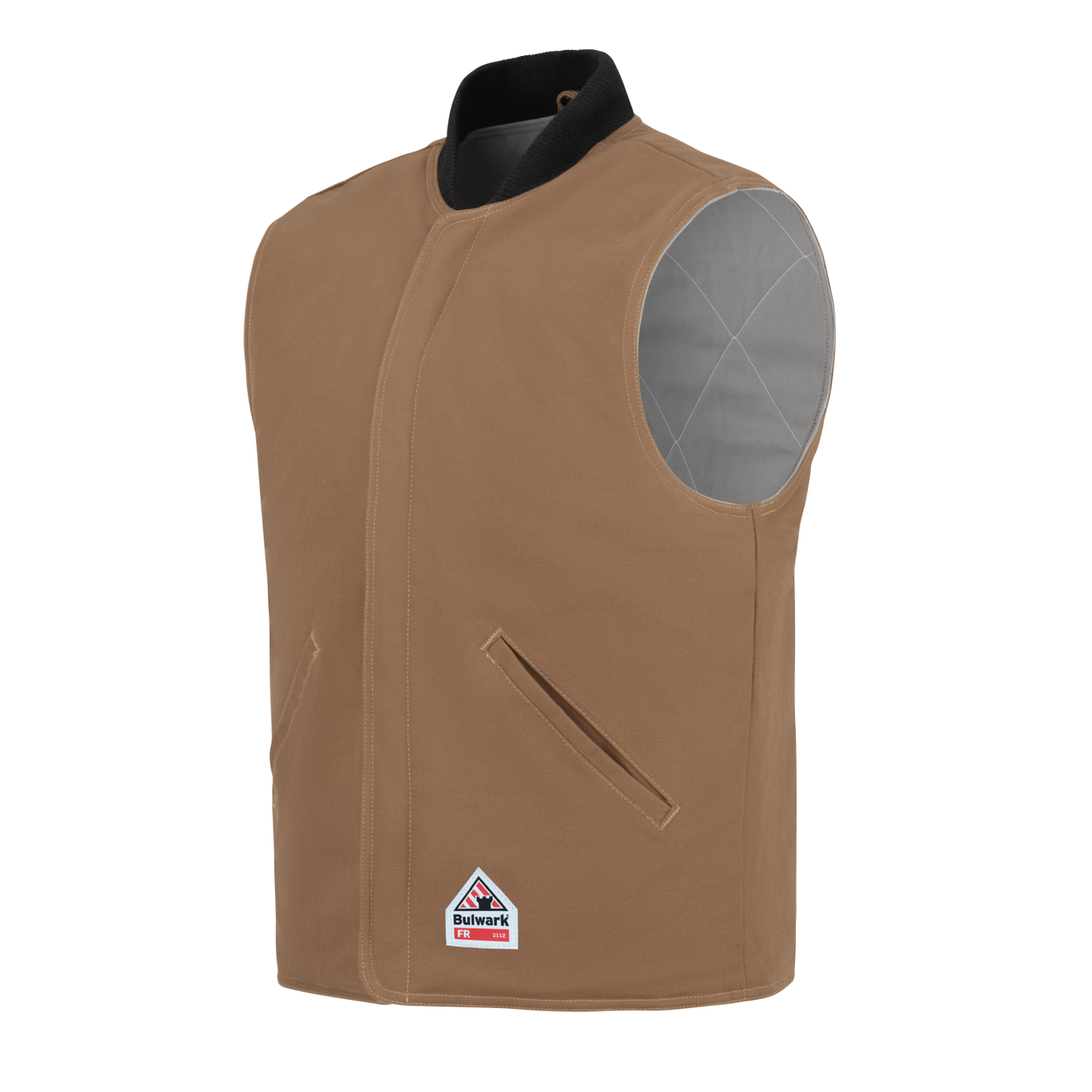 Bulwark Men's Brown Duck Vest Jacket Liner - LLS8BD