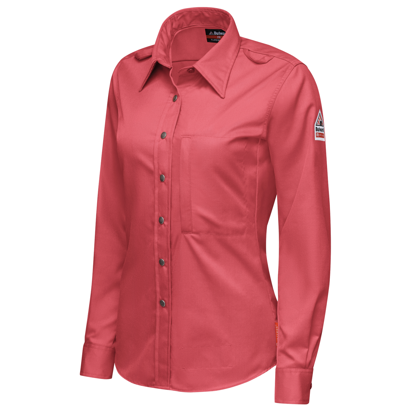 Bulwark Women's Midweight Comfort Snap-Front Woven Shirt - QS27