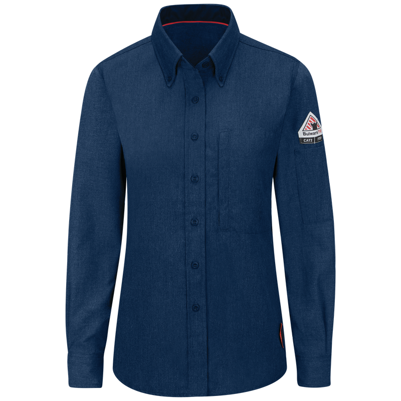 Bulwark Women's FR iQ Series® Comfort Woven Lightweight Shirt - QS51