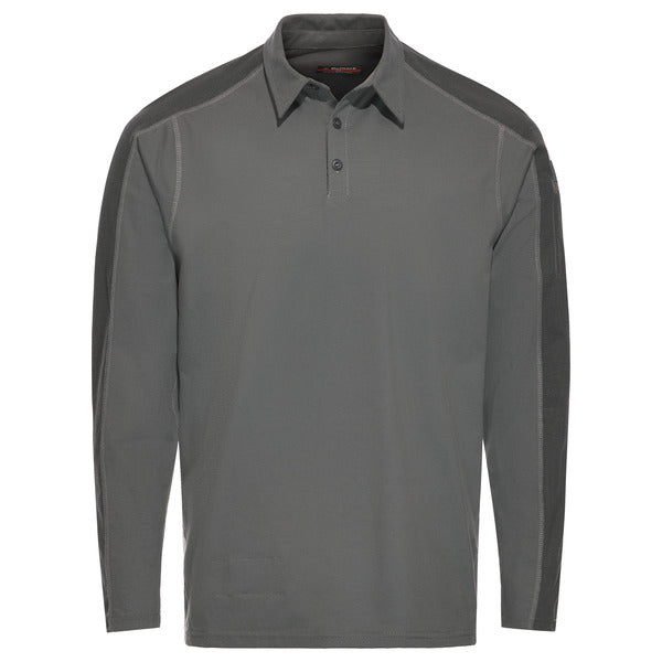 Bulwark® Men's Flex Knit Polo - Charcoal -STP2CH - Basics Clothing Store