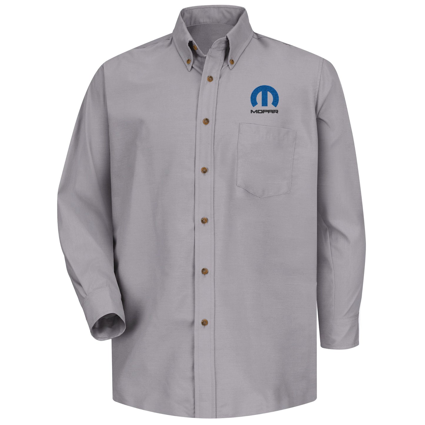 Mopar Men's Long Sleeve Poplin Dress Shirt
