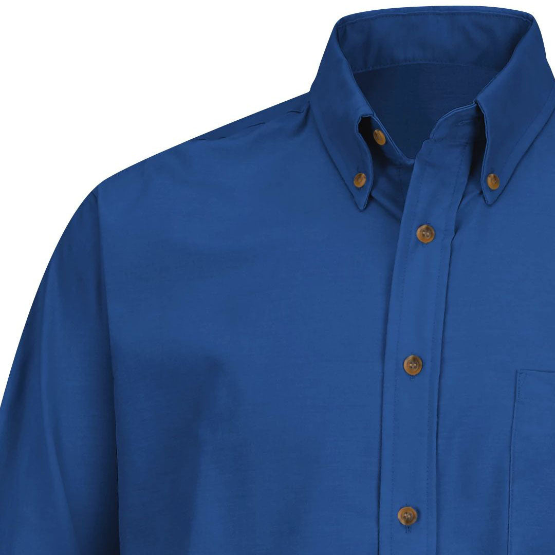 Volkswagen® Men's Long Sleeve Poplin Dress Shirt - Left Chest VW