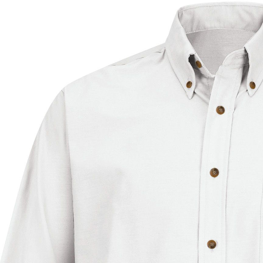 Chevrolet Men's Long Sleeve Poplin Dress Shirt
