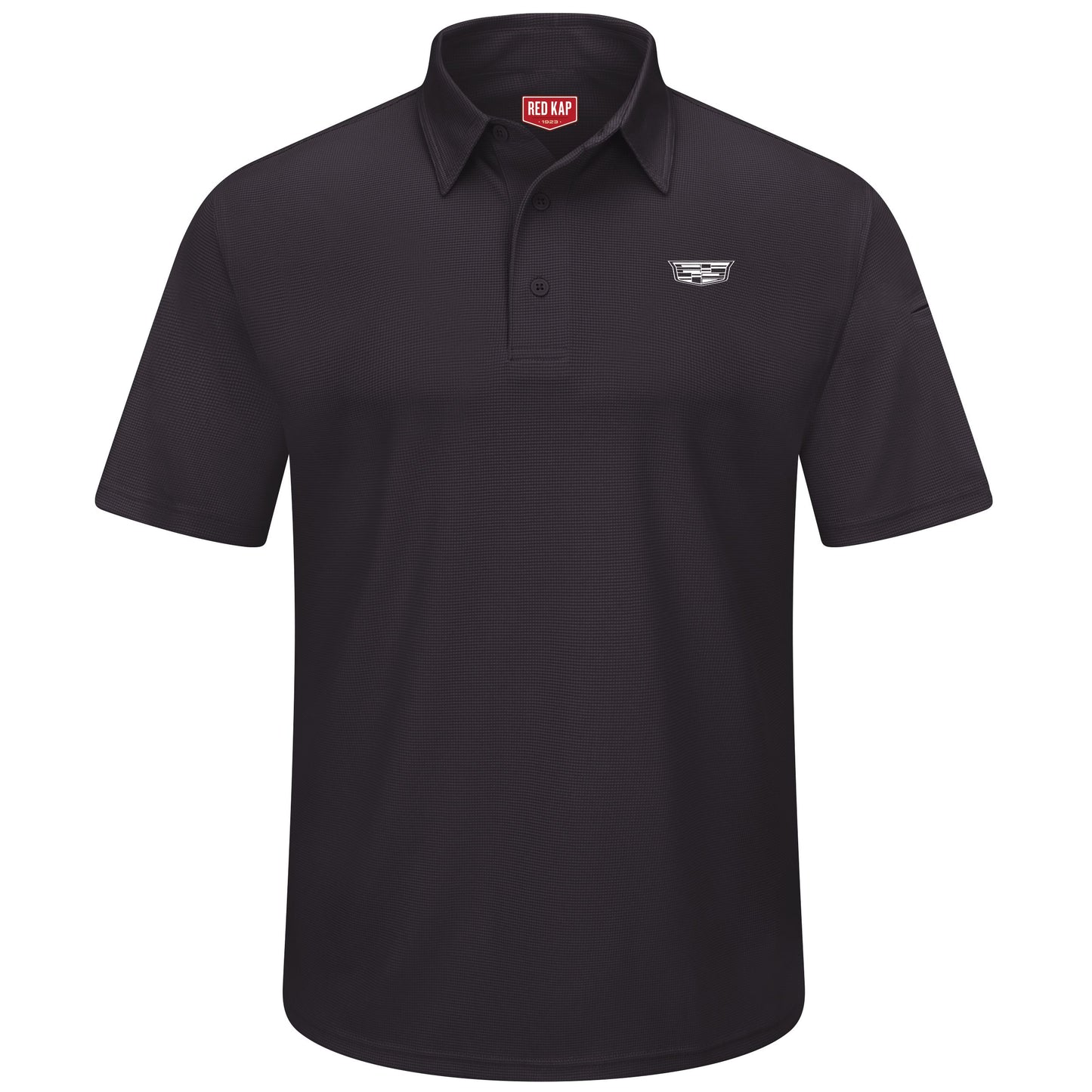 Cadillac Men's Performance Knit® Flex Series Pro Polo Black - 5433BK - Basics Clothing Store