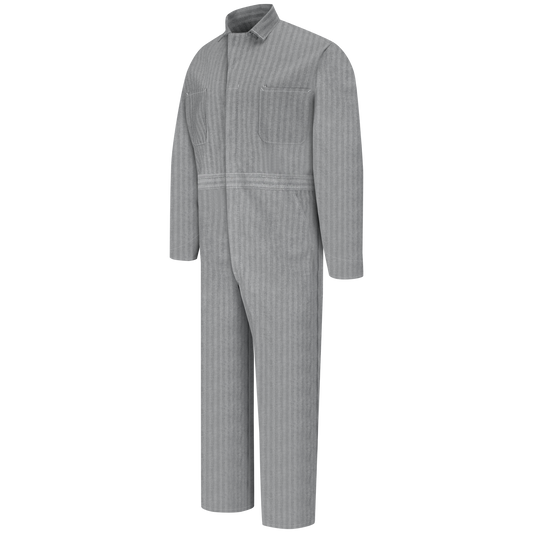 Red Kap Snap-Front Cotton Herringbone Coverall