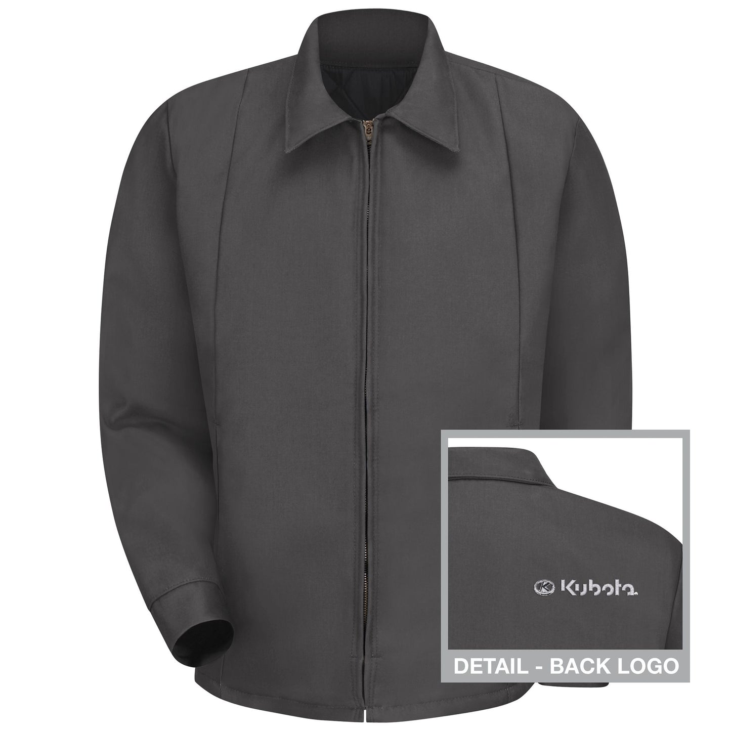 Kubota Perma-lined Panel Jacket -Charcoal - KB50CH