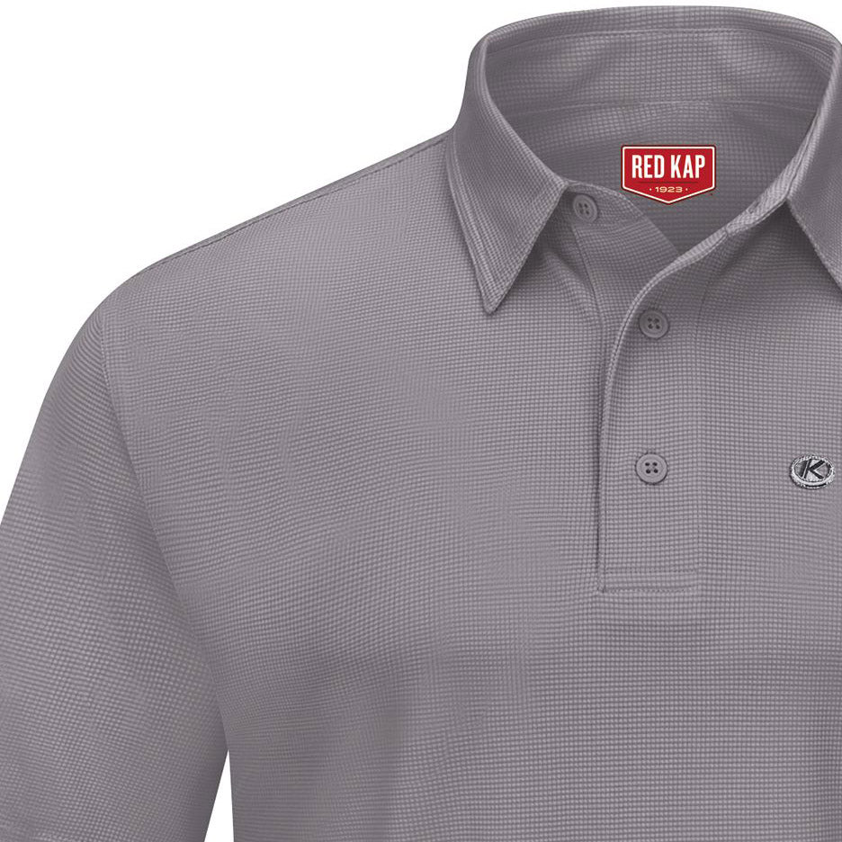 Kubota Men's Performance Knit® Flex Series Men's Pro Polo - Grey - KB90GY
