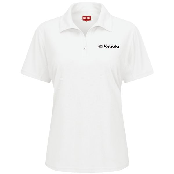 Kubota Women's Performance Knit® Flex Series Pro Polo - White - KB91WH
