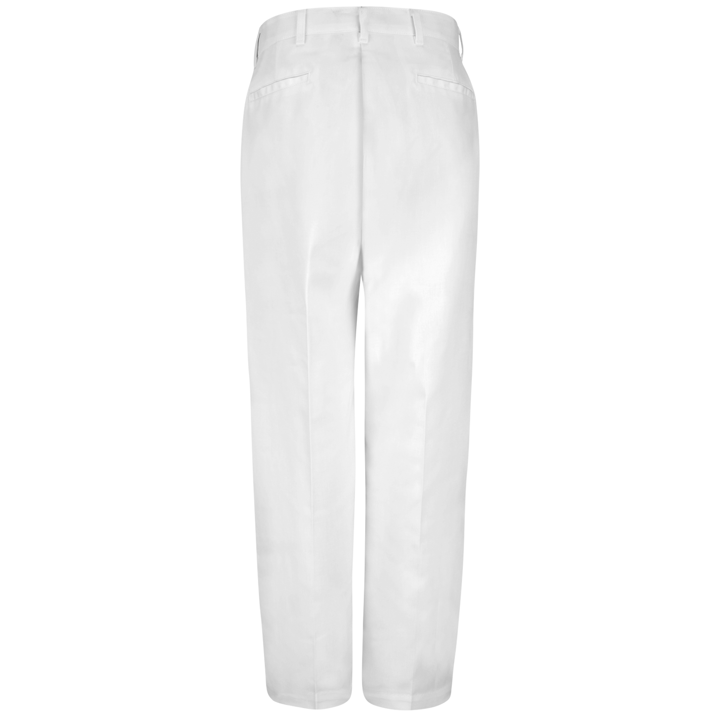 Red Kap Men's 100% Polyester Specialized Work Pant - White