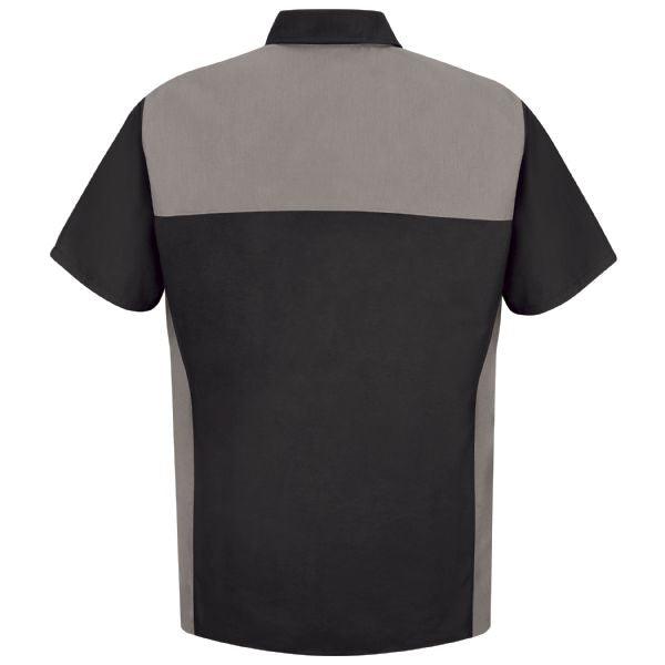 Toyota® Men's Short Sleeve Motorsports Shirt - Black / Grey