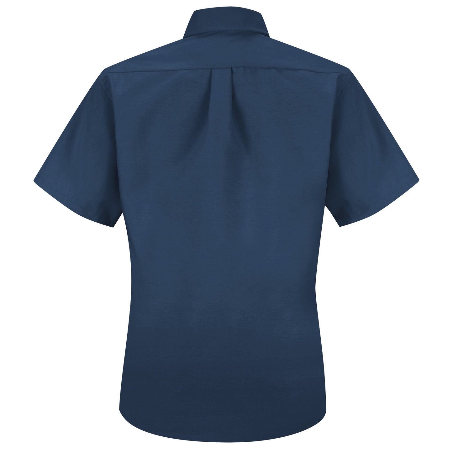 Acura Women's Short Sleeve Poplin Dress Shirt - Navy