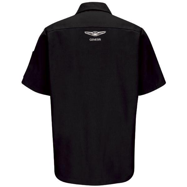 Genesis® Men's Short Sleeve Technician Shirt - Black - SY20GN