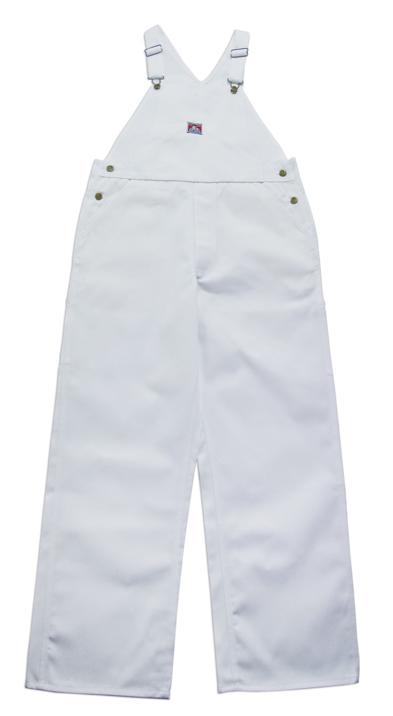 Ben Davis Painter Overalls - White - (382)