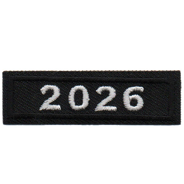 2026 Black Year Bar Patch