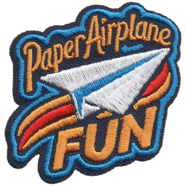 Paper Airplane Patch