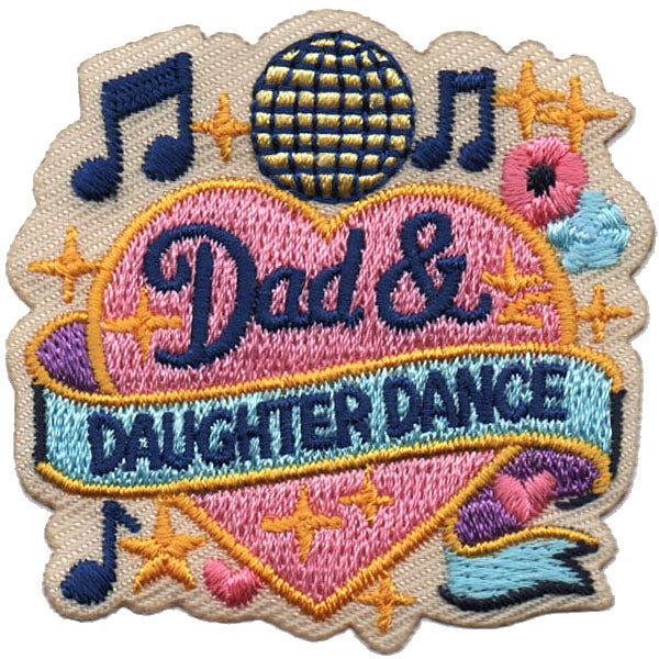 Dad & Daughter Dance Patch Iron On
