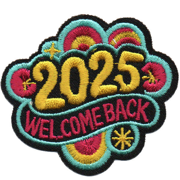 2025 Welcome Back Patch Iron On