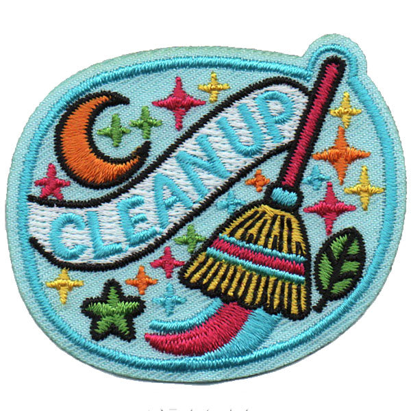 Clean Up Patch Iron On - Basics Clothing Store