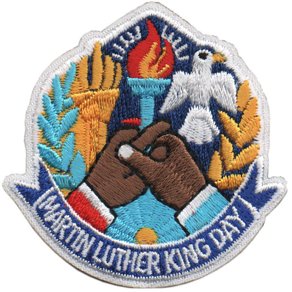 Martin Luther King Day Patch Iron On