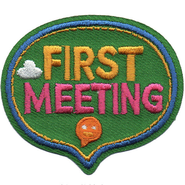 First Meeting Patch Iron On