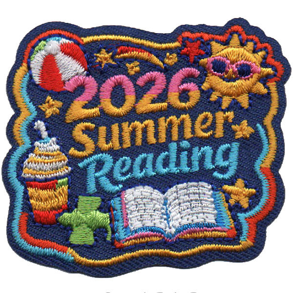 2026 Summer Reading Patch Iron On