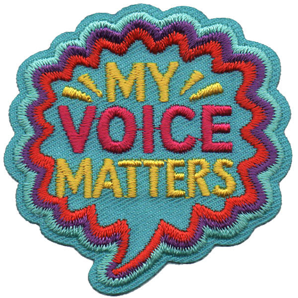 My Voice Matters Patch