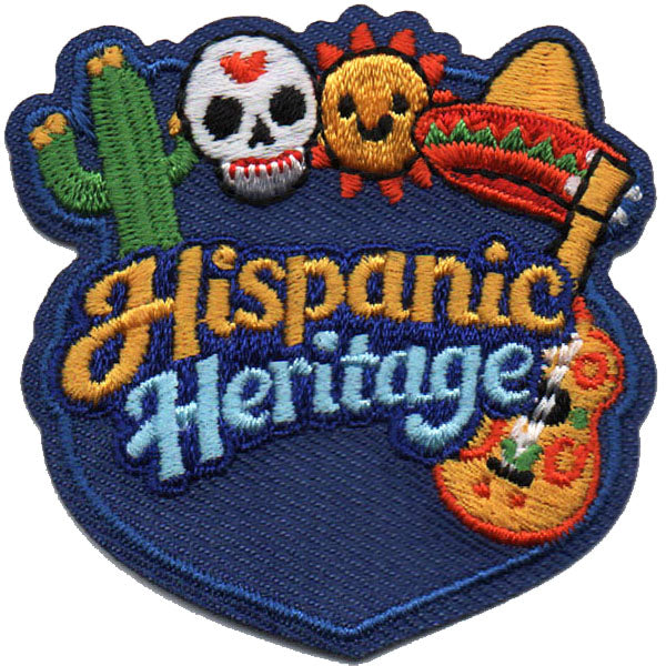 Hispanic Heritage Patch Iron On