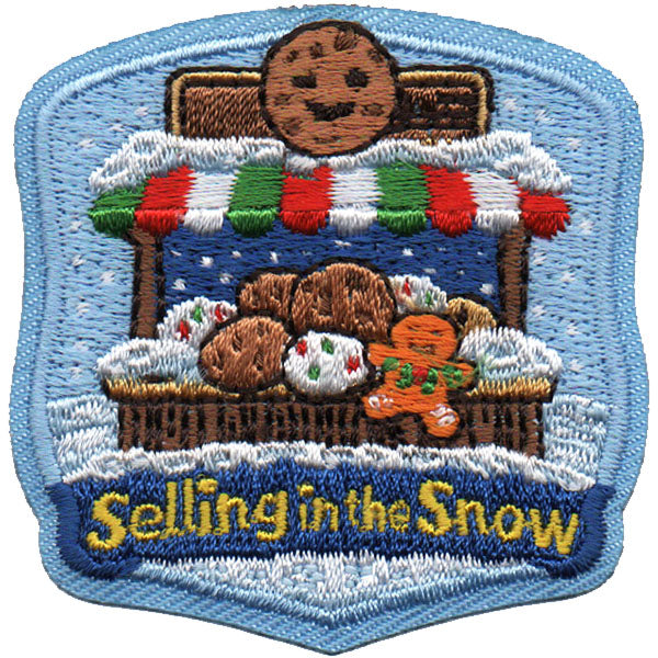 Selling in the Snow Patch Iron On