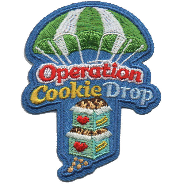 Operation Cookie Drop Patch Iron On
