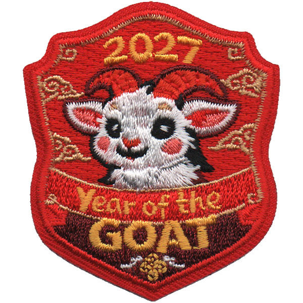 2027 Year of the Goat Patch