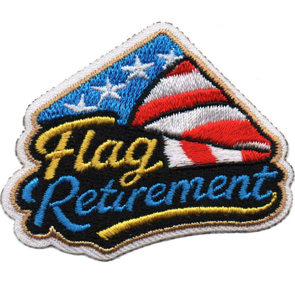Flag Retirement Patch - Basics Clothing Store