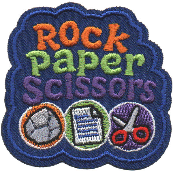 Rock Paper Scissors Patch - 7621