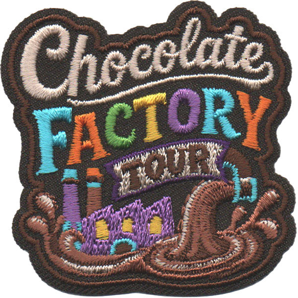 Chocolate Factory Tour Patch - 7679