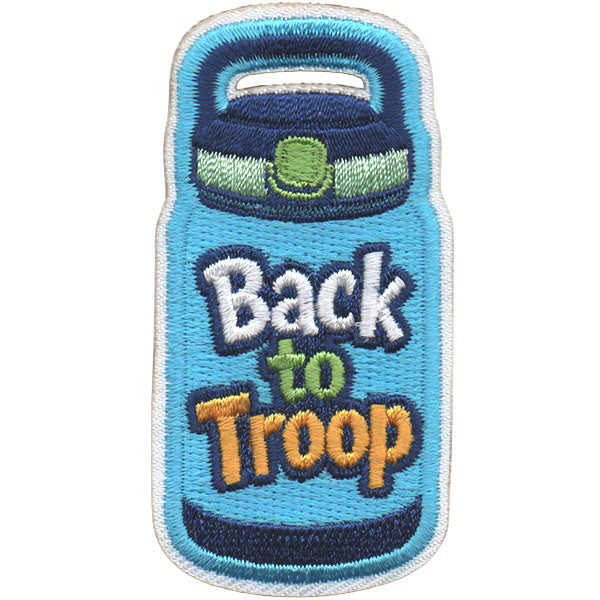 Back to Troop Patch S-7753