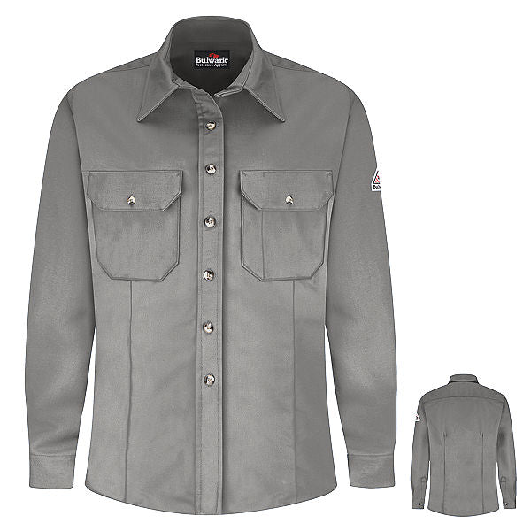 Bulwark Women's 7 oz. Dress Uniform Shirt - SLU3