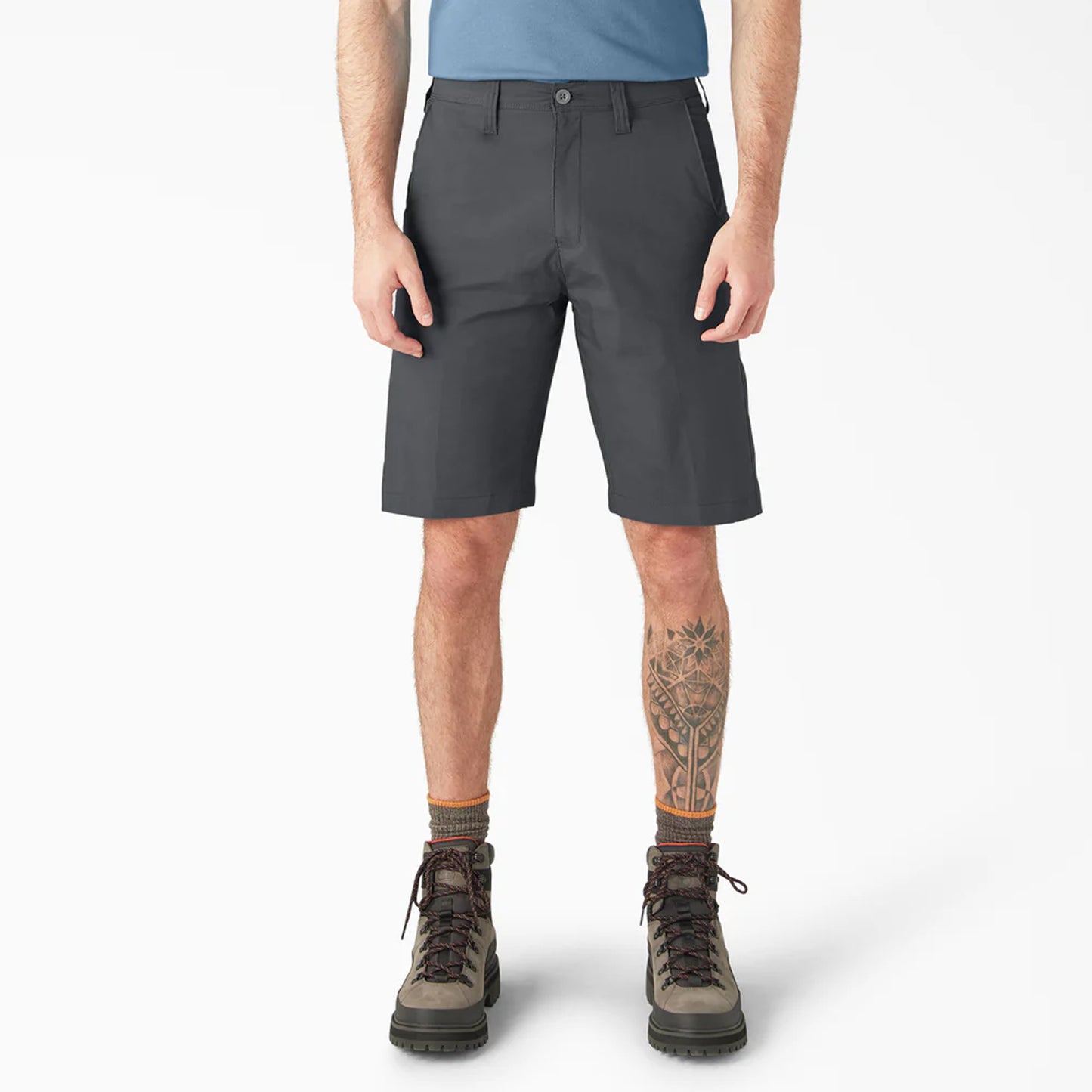 Dickies 11" FLEX Cooling Regular Fit Utility Shorts, Charcoal, 32W, Clearance