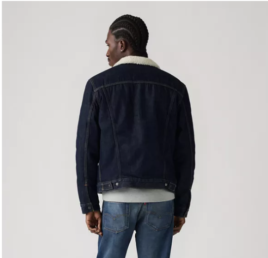 Levi's® Type 3 Sherpa Trucker Jacket - Rinse It Out Sherpa-16365-0285