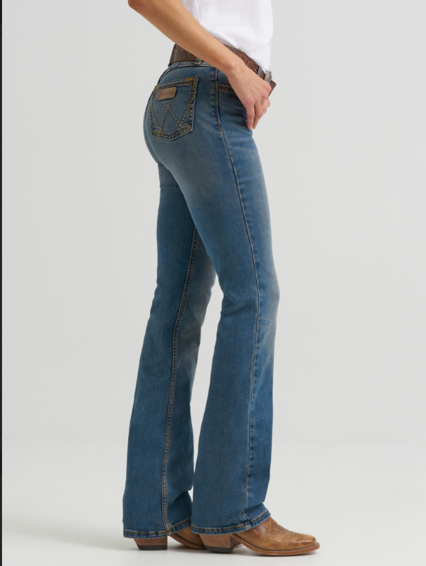 Wrangler® Retro® Mae Jean - Mid-Rise - Medium Blue - 09MWZKM
