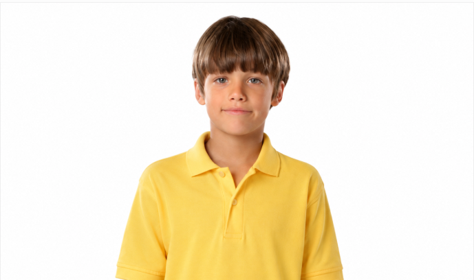 Blue Generation Youth Soft Touch Pique Polo-BG5500-Navy