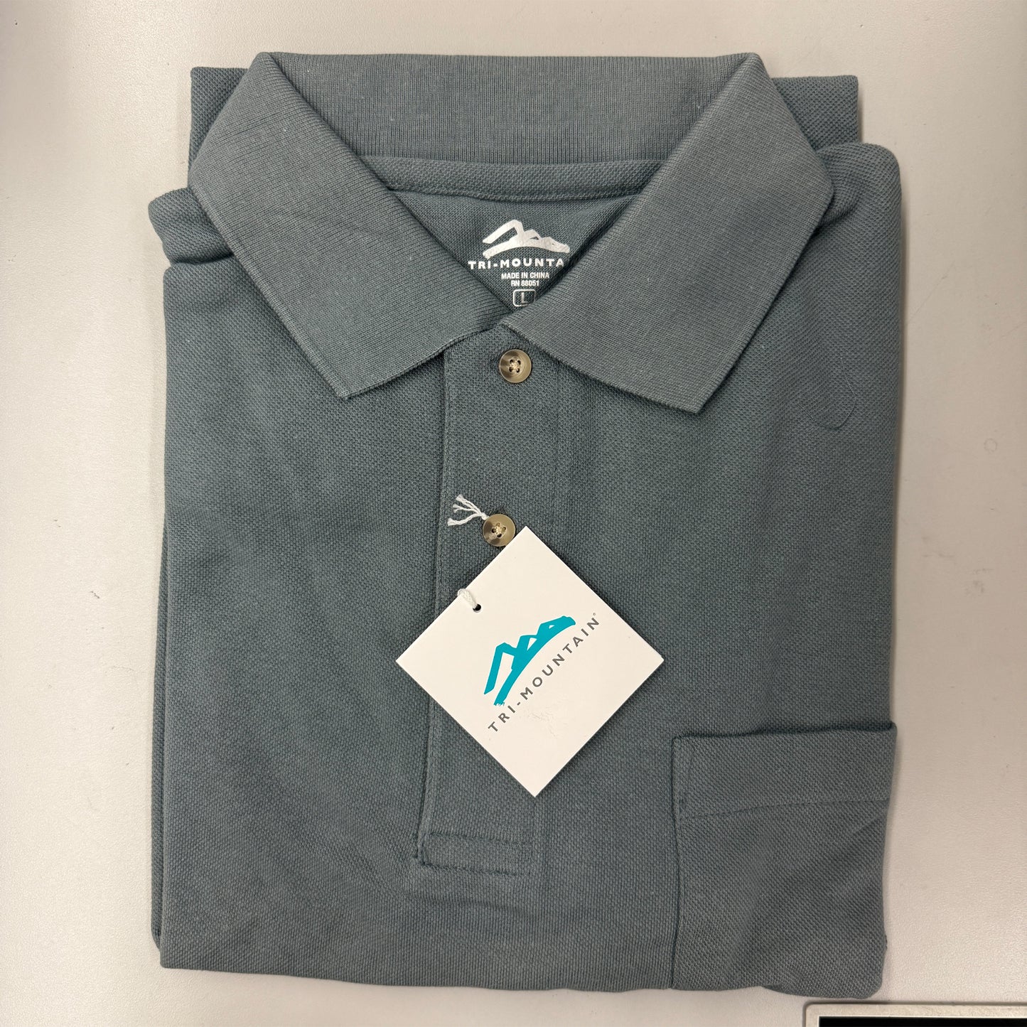 Tri-Mountain Pocket Polos, Clearance