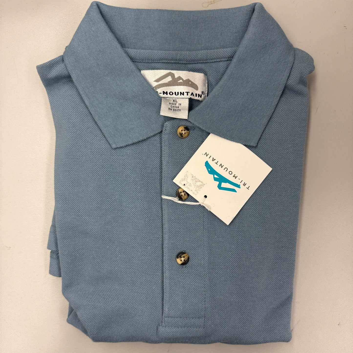 Tri-Mountain Pocketless Polos, Clearance