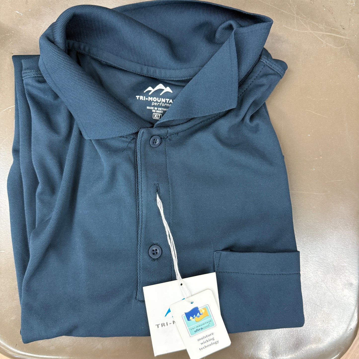 Tri-Mountain Performance Pocket Polos, Clearance