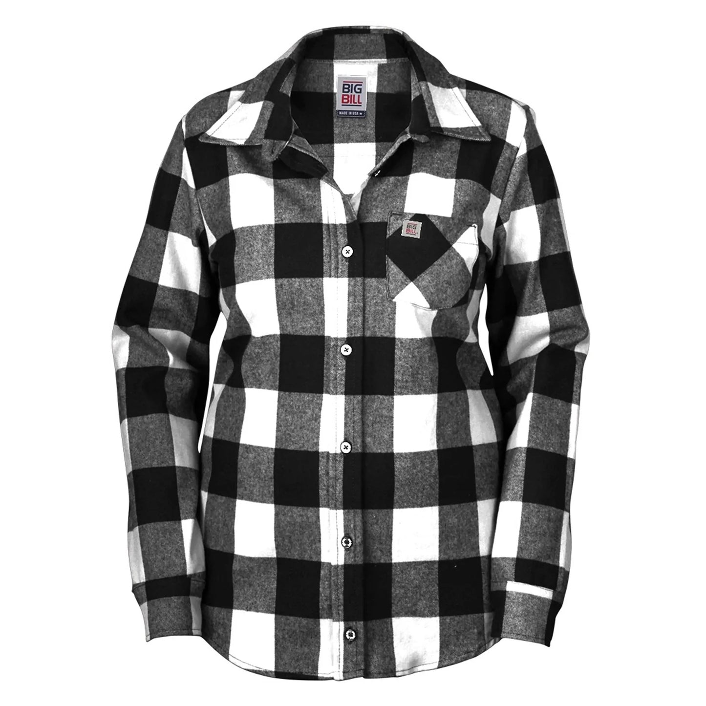 Big Bill Women's Brawny Flannel Shirt -W121